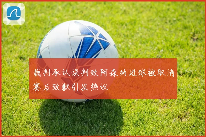 裁判承认误判致阿森纳进球被取消赛后致歉引发热议