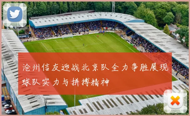 沧州信友迎战北京队全力争胜展现球队实力与拼搏精神