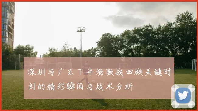 深圳与广东下半场激战回顾关键时刻的精彩瞬间与战术分析